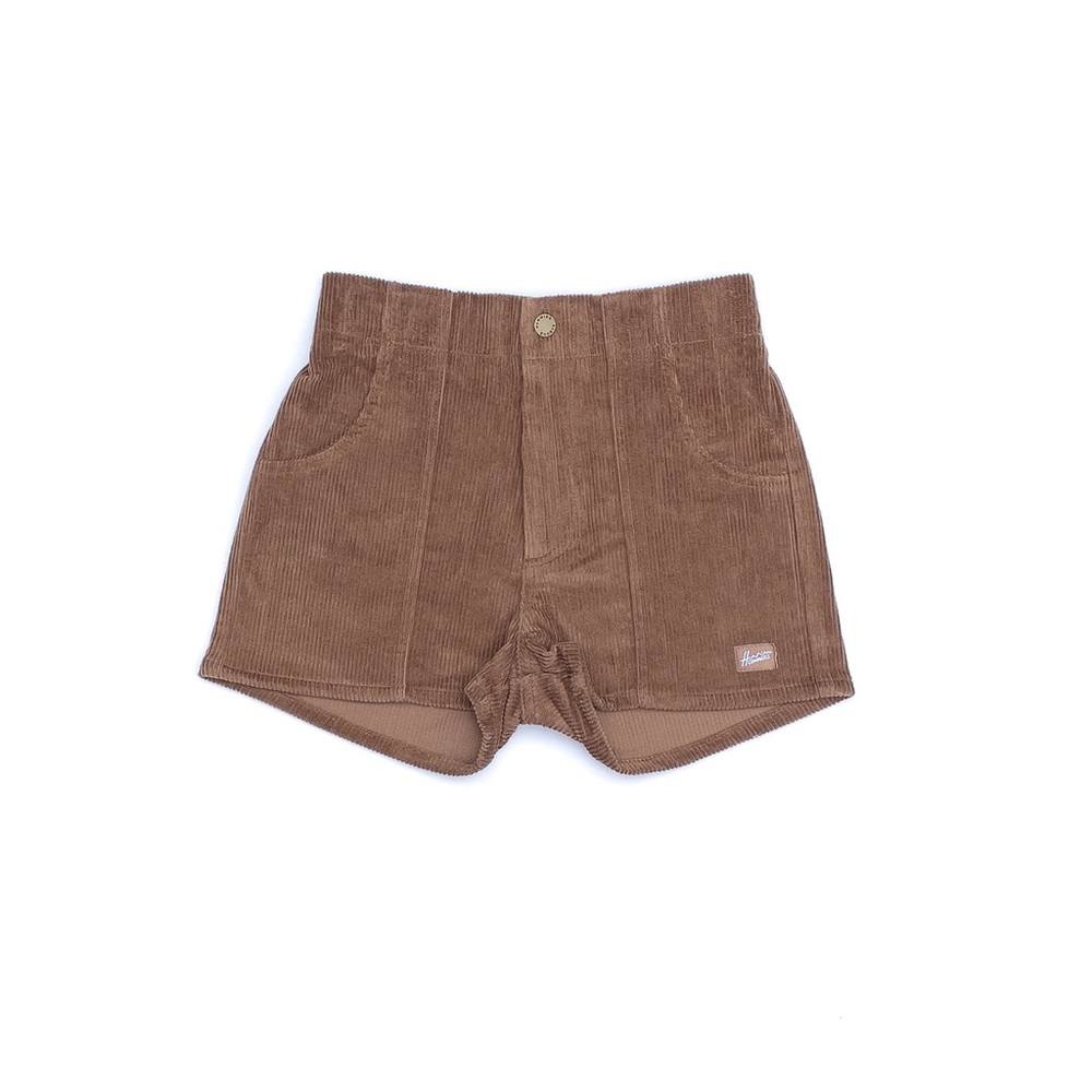 Hammies women’s vintage shorts brown stretch corduroy